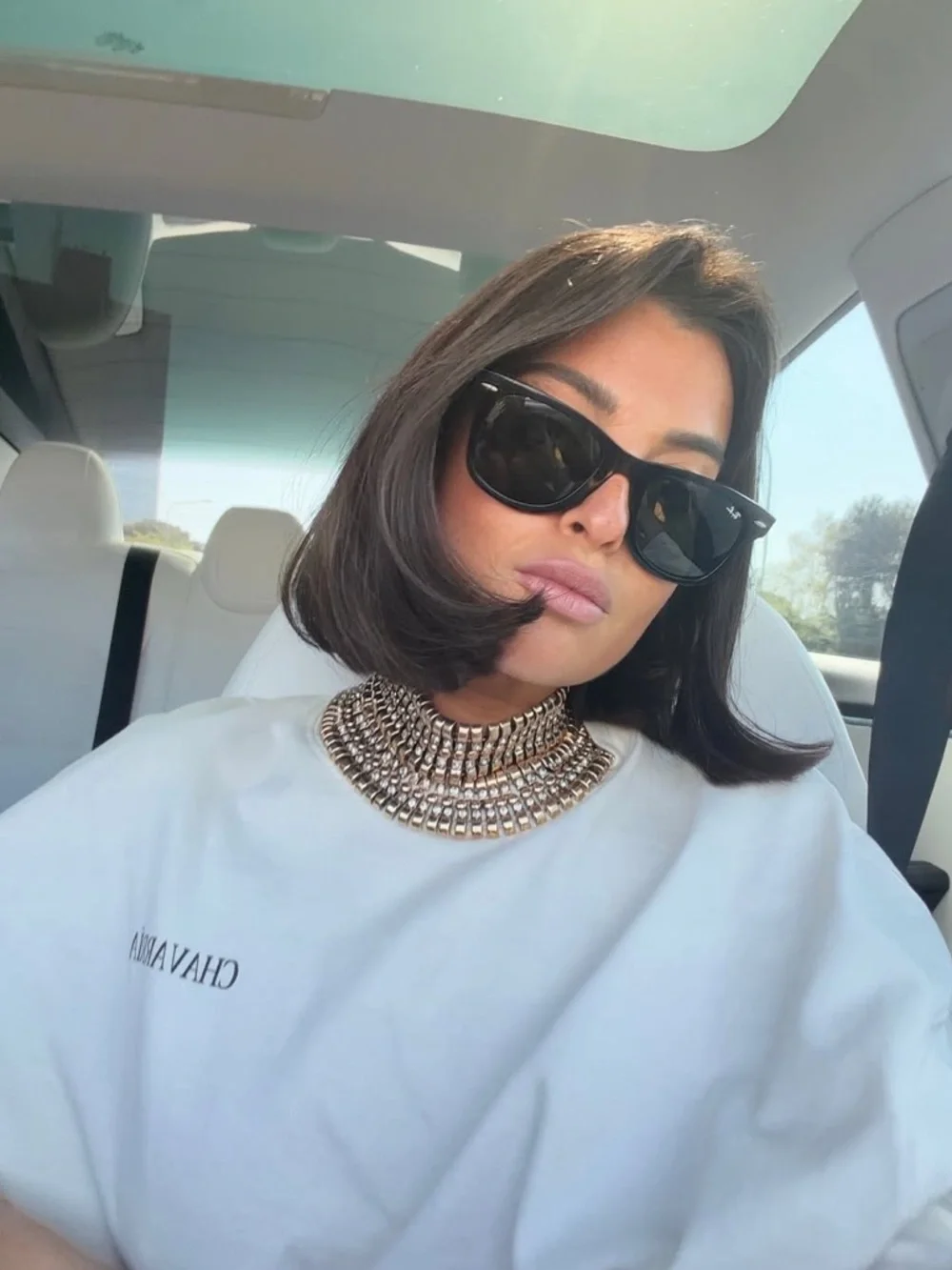 ❣️PRICE FIRM❣️ ZARA MAXI METAL PIECES CHOKER NECKLACE